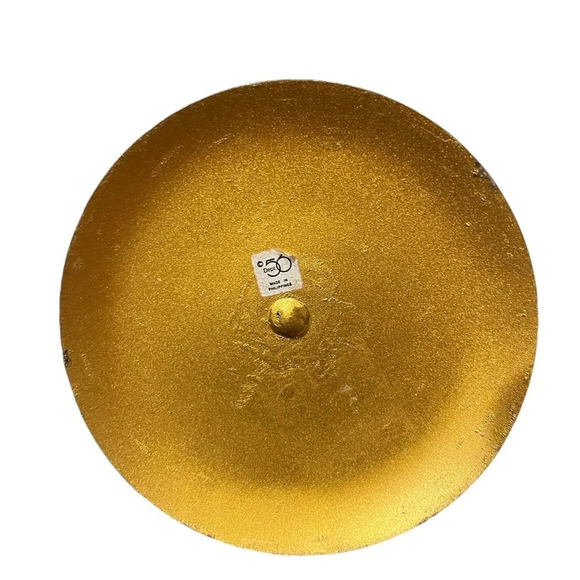 Dept. 56 Gold Leaf Gilded Pear Candle Holders- Set Of 3 - Picture 10 of 13